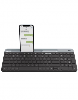 LOGITECH K580 SLIM MULTI-DEVICE WIRELESS KEYBOARD (GRAPHITE)