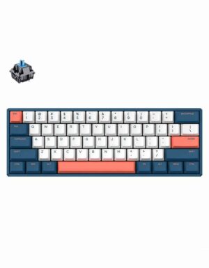 iQUNIX-F60-Coral-Sea-RGB-Wired-Hot-Swappable-Mechanical-Keyboard-[Cherry-Blue]