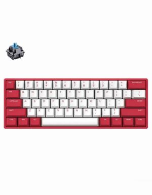 iQUNIX-F60-Strawberry-Milk-RGB-Wired-Hot-Swappable-Mechanical-Keyboard-[Cherry-Blue]
