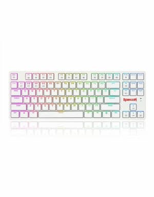 Redragon-K539-Anubis-80%-Tri-Mode-RGB-Low-Profile-Mechanical-Keyboard-[Brown]-White