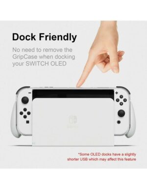 Skull-&-Co-GripCase-OLED-for-Nintendo-Switch-Oled-Model---White-[NSGC2-OLED-WT]5