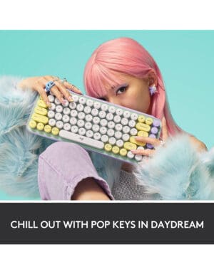 Logitech-POP-Keys-Wireless-Mechanical-Keyboard-with-Customizable-Emoji-Keys-[Daydream-Mint]2