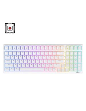 RK-Royal-Kludge-RK98-Tri-Mode-RGB-Mechanical-Keyboard-White-[Red]-Hotswappable