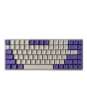 84-Keys-PBT-Double-Shot-Keycaps-Purple-White
