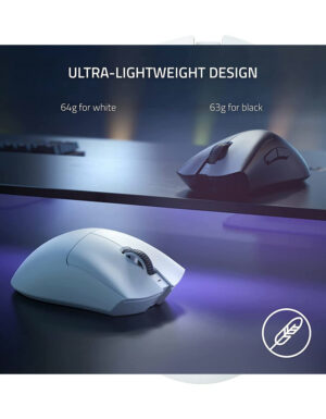 Razer-Deathadder-V3-Pro-Ultra-Lightweight-Wireless-Ergonomic-Esports-Mouse---White1
