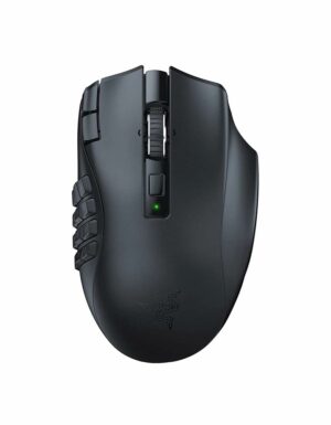 Razer-Naga-V2-HyperSpeed-MMO-Wireless-Optical-gaming-Mouse-with-19-Programmable-Buttons---Black