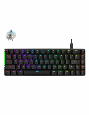 Asus-ROG-Falchion-Ace-65%-Compact-Gaming-Keyboard-Black---NX-Blue