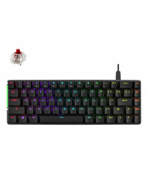 Asus-ROG-Falchion-Ace-65%-Compact-Gaming-Keyboard-Black---NX-Red
