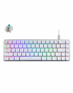 Asus-ROG-Falchion-Ace-65%-Compact-Gaming-Keyboard-White---NX-Blue