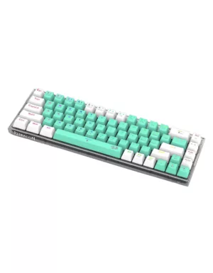 Redragon-Castor-Pro-K631-RGB-Wireless-Mechanical-Gaming-Keyboard-[White-Green]5
