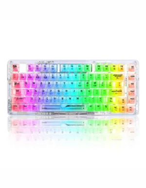 Redragon-Elf-Pro-K649CT-RGB-Wireless-Mechanical-Gaming-Keyboard-[Crystal-White]
