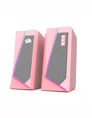 Redragon-GS520P-Anvil-RGB-Desktop-Stereo-Speakers-[Pink]