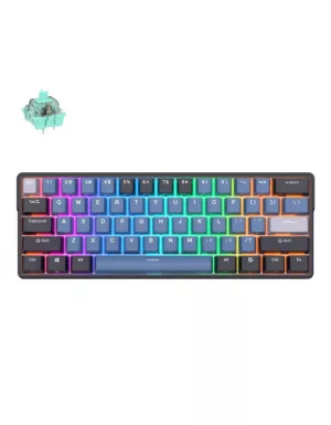 RK-Royal-Kludge-RK61-Plus-61-Keys-Tri-Mode-Wireless-Mechanical-Keyboard---Indigo---SkyCyan-Switch