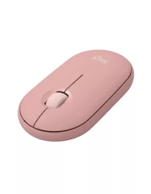 Logitech-Pebble-Mouse-2-M350S-Slim-Compact-Bluetooth-Mouse-with-Customizable-Button---Tonal-Rose-3