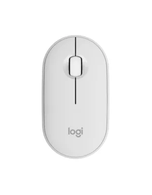 Logitech-Pebble-Mouse-2-M350S-Slim-Compact-Bluetooth-Mouse-with-Customizable-Button---Tonal-White